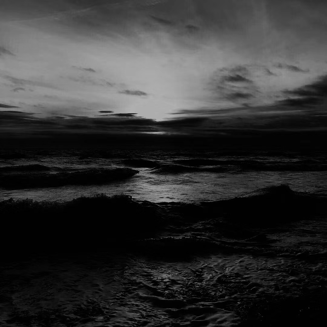 海的背景图片高清黑色图片