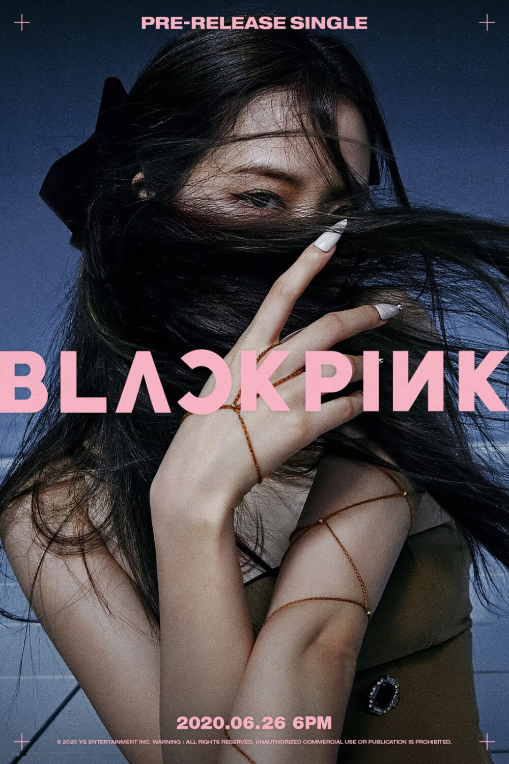 blackpink回归首单海报