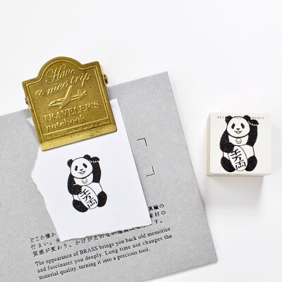 熊猫 橡皮章素材 转自淘宝店铺【7uly】侵删