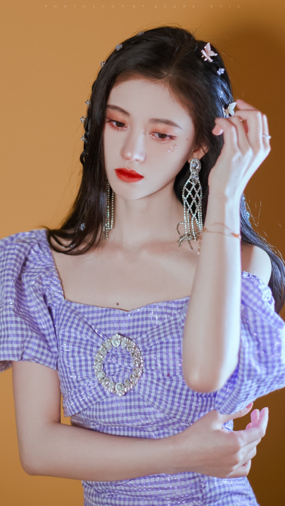 鞠婧祎#| #湖南卫视618晚会# 呜呜呜呜我女鹅可太好看了t_t cr@azure