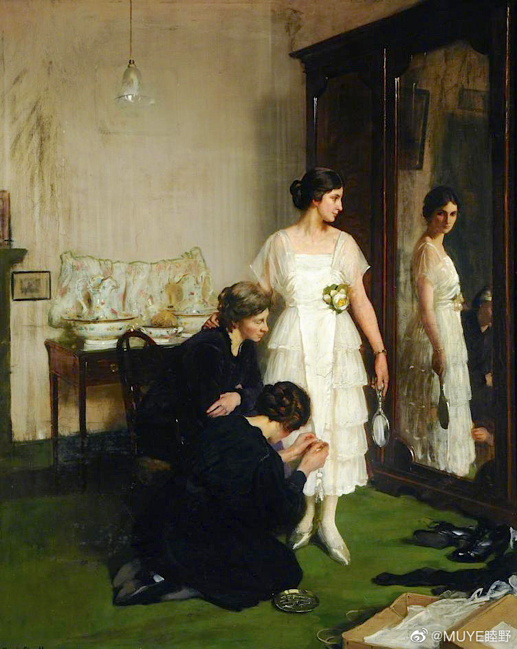 frederick william i,peter the great 英国画家frederick william elwell(1870-1958)的画,一些尘封记忆影像