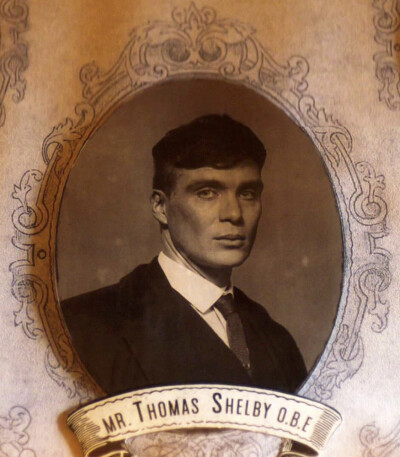 cillian murphy in"peaky blinders" thomas michael shelby(tommy