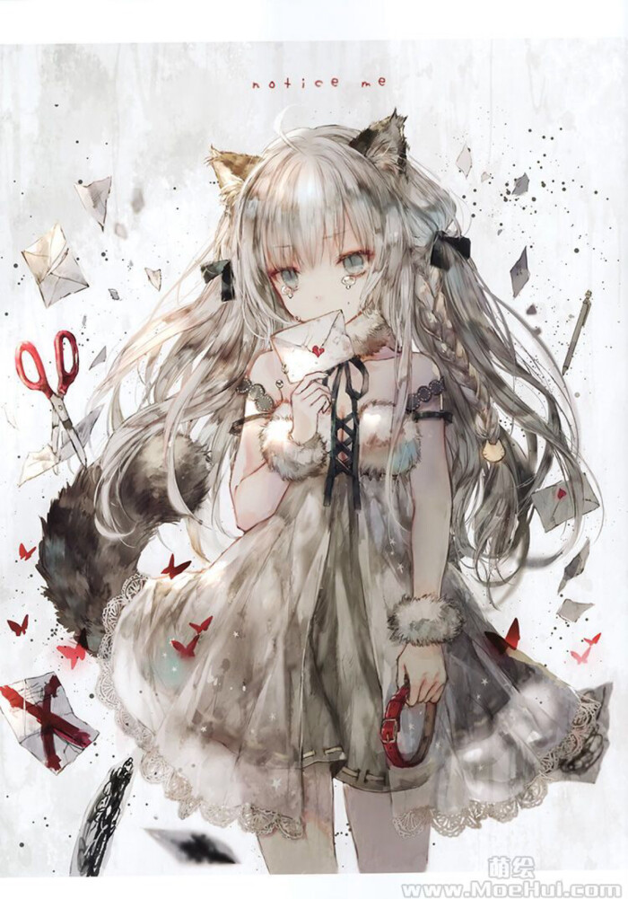 日本画师おにねこ笔下的少女