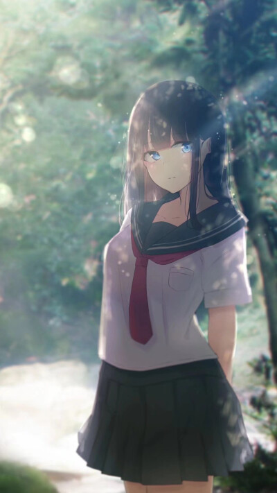 动漫少女图片哭