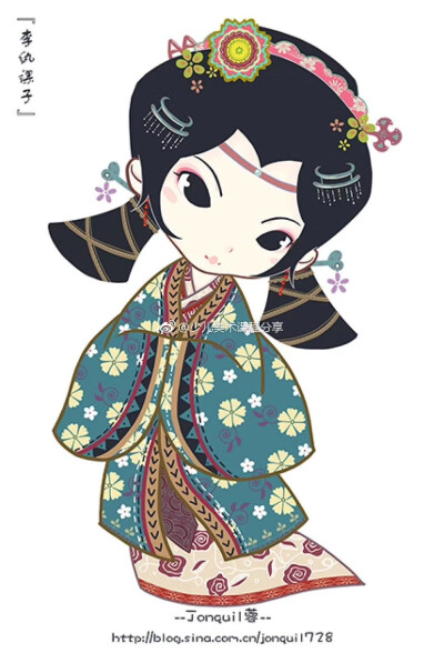 服装q版