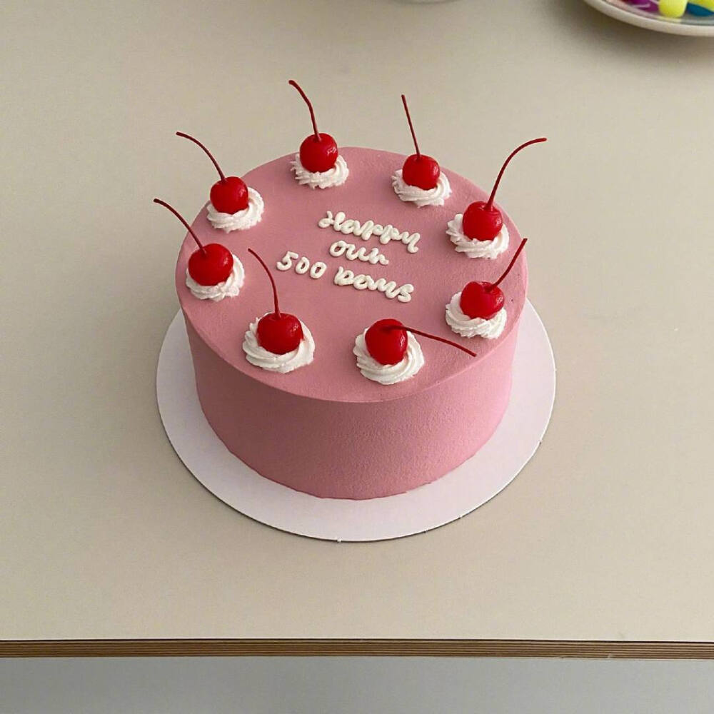 简约风系列生日蛋糕
