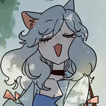 废柴狐阿桔 猫咪 苏莎头像 灰发动漫女头