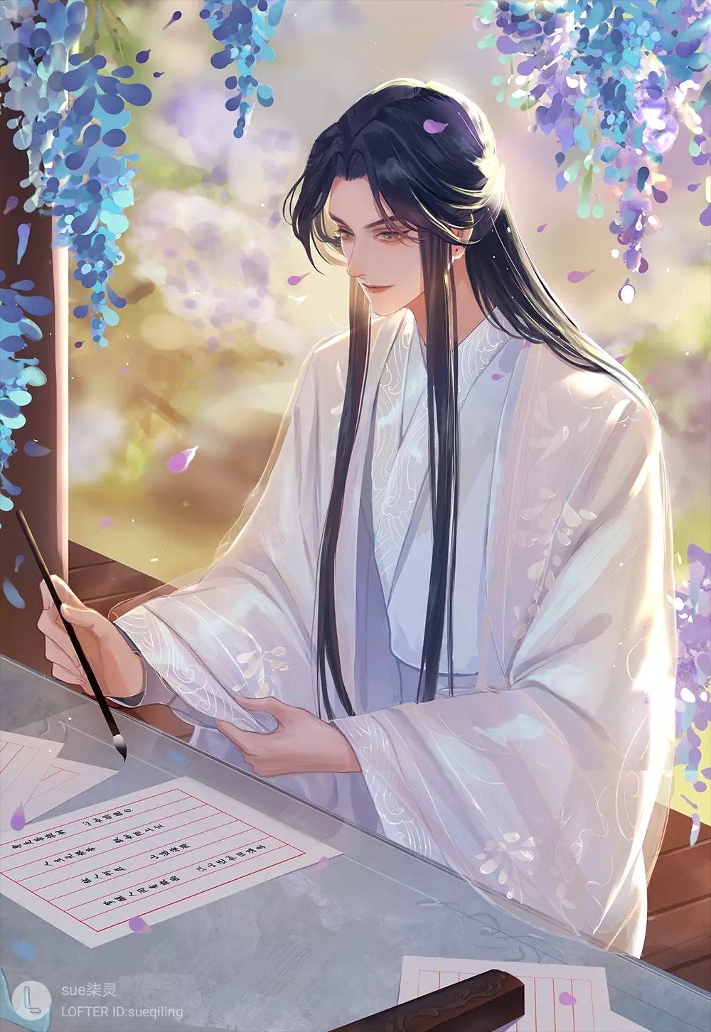 画师dq花青的楚晚宁图片