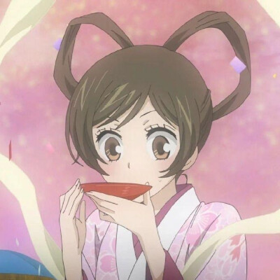 情侣头像元气少女缘结神 御景巴卫&桃园奈奈生