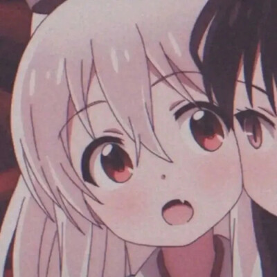 卡通闺蜜头像 二人 闺头
