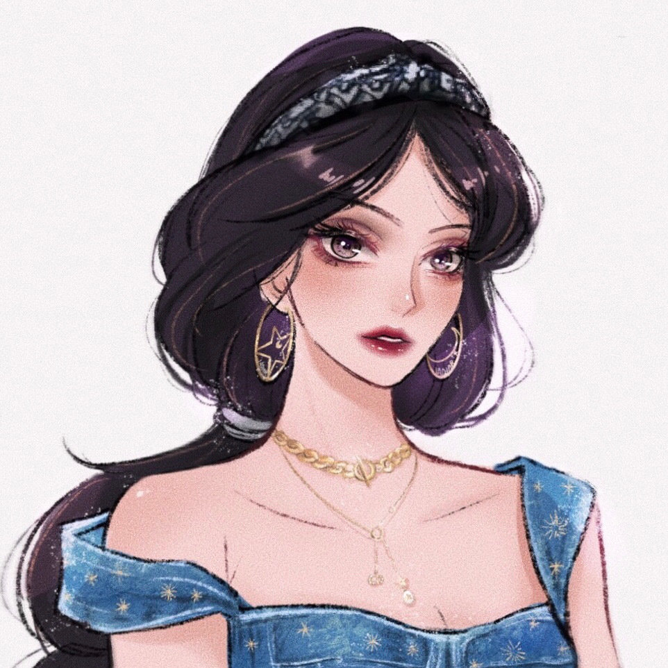 venvenbaby #迪士尼公主##手绘头像##插画##女生头像