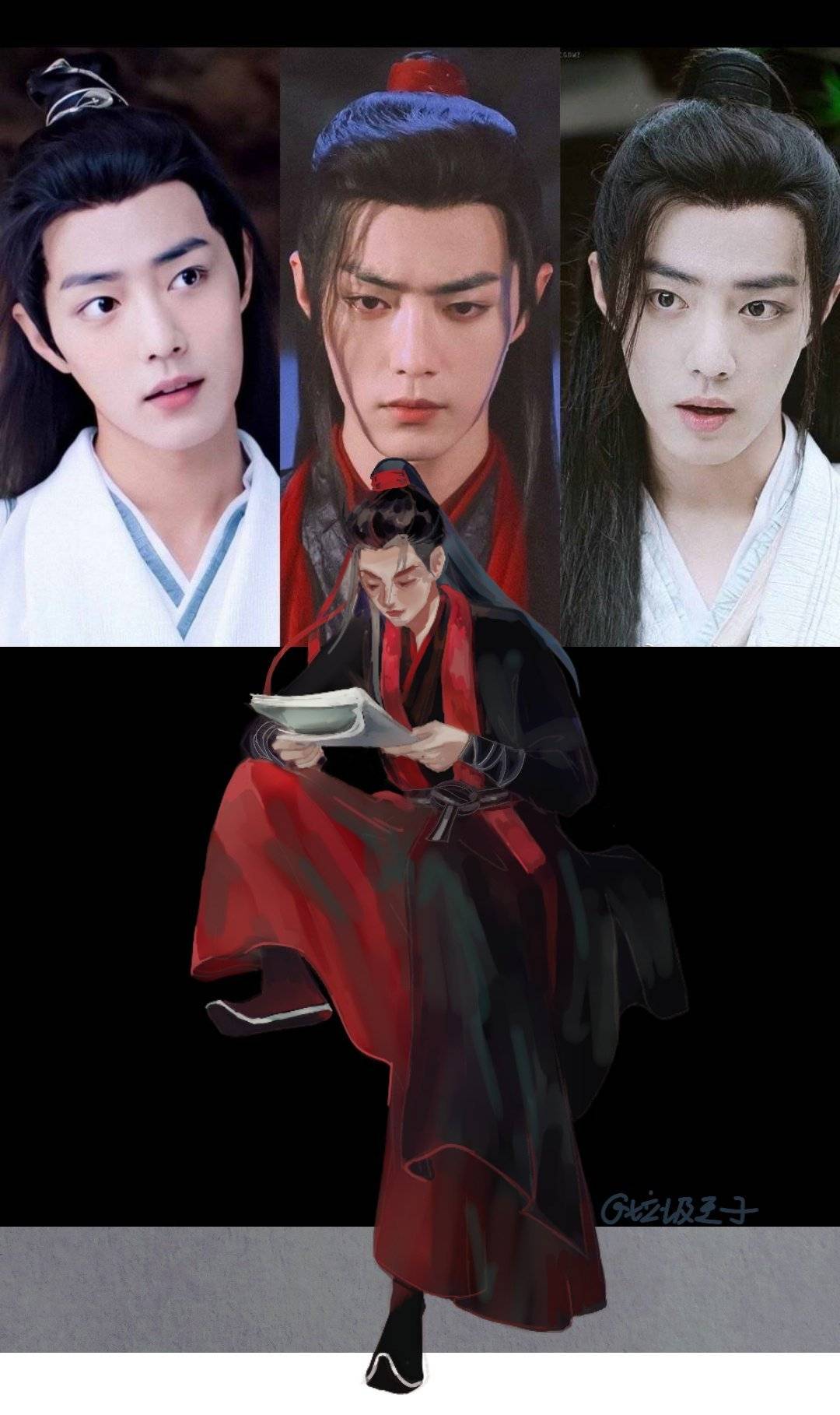 肖战 魏无羡 陈情令 壁纸头像背景