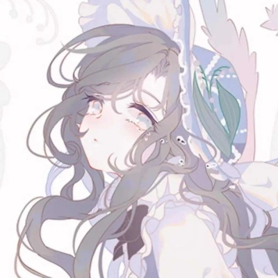 灰白发色动漫女头