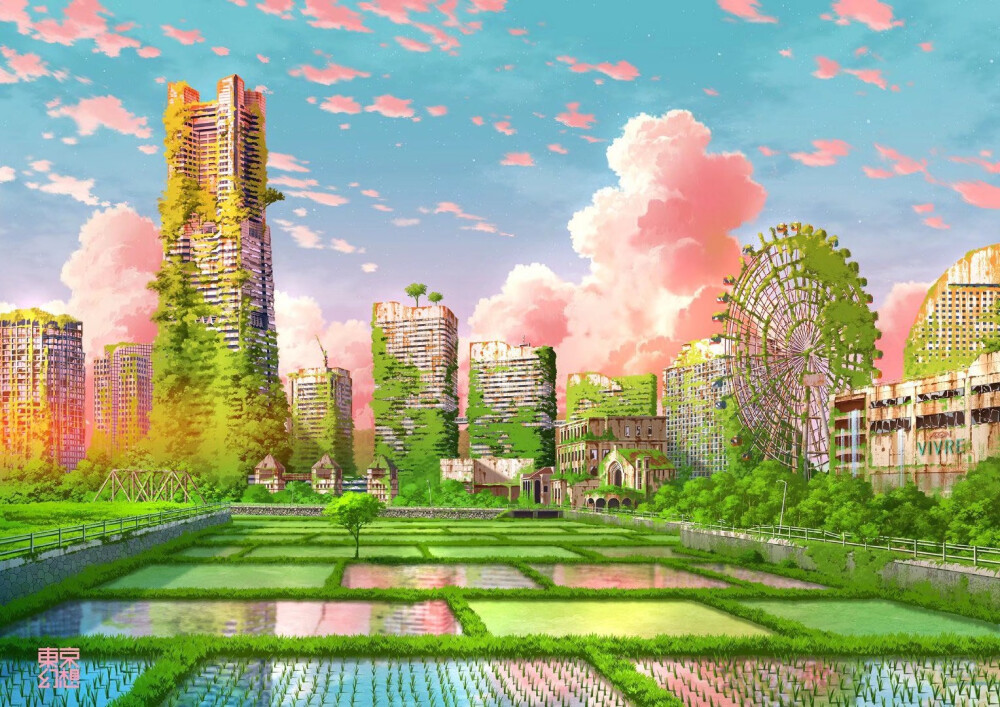 『东京幻想 』系列作品,画师 井上惠