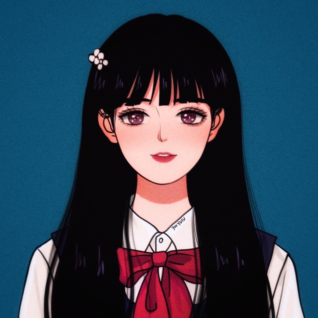 手绘女头-高冷范儿 cr:youyulu