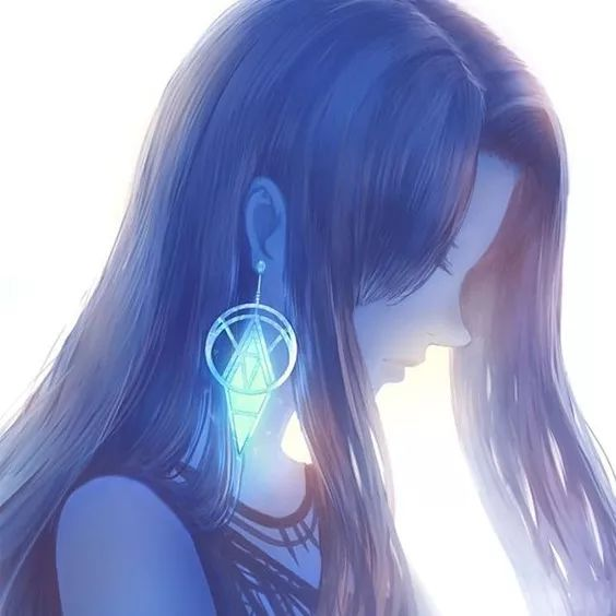 二次元女生高冷头像