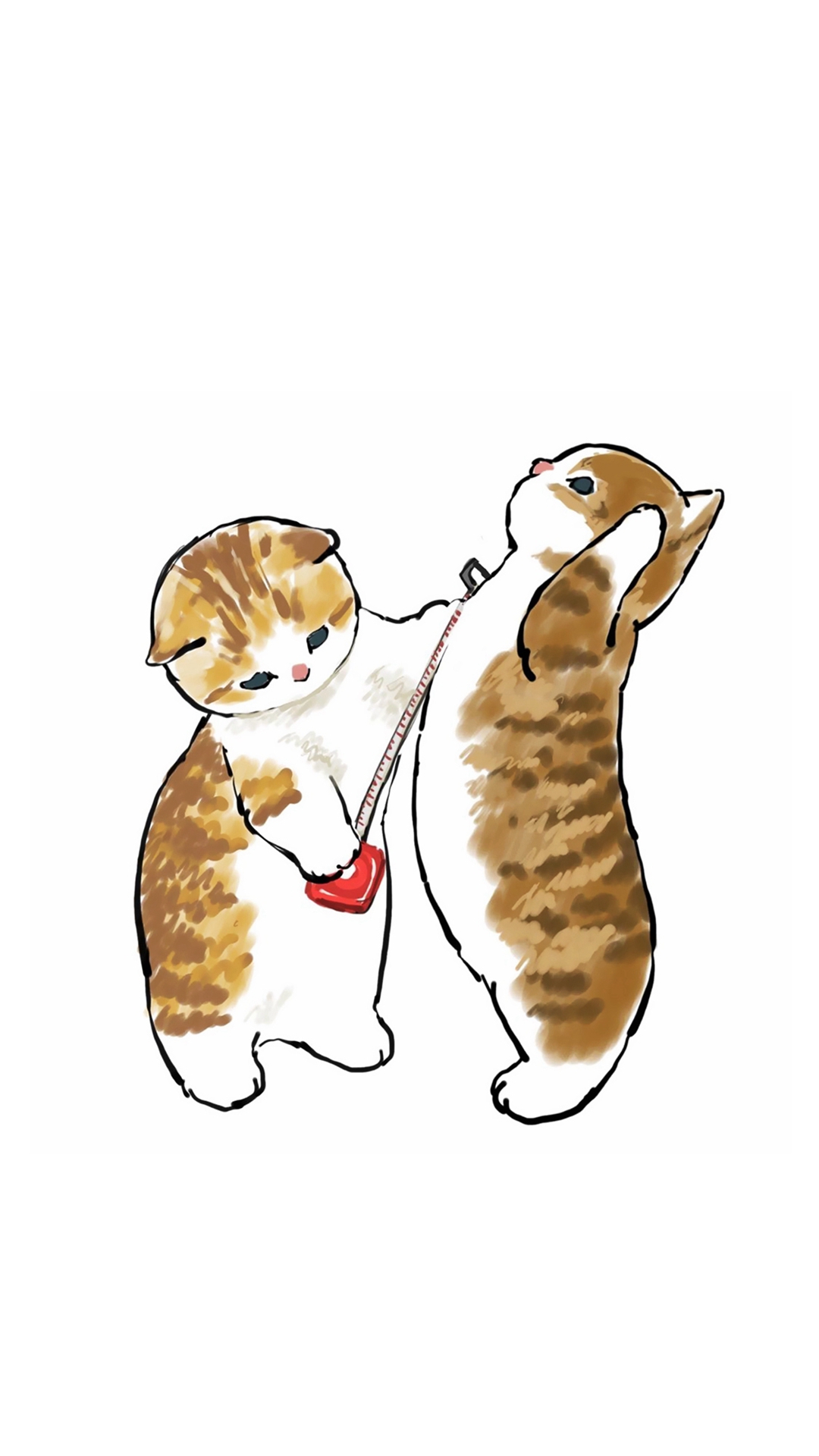 可爱萌系卡通猫咪手机壁纸
