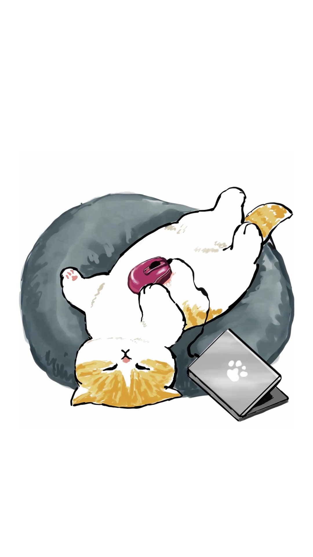 可爱萌系卡通猫咪手机壁纸