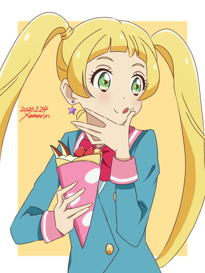 偶像活动friends可可图片