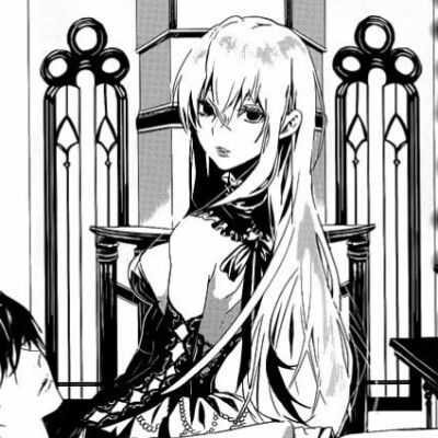 《rosen blood》漫截 黑白漫画情头吸血鬼题材 有点小恐怖