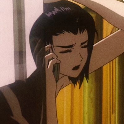 《星际牛仔》菲 好酷 自截自调动漫女头