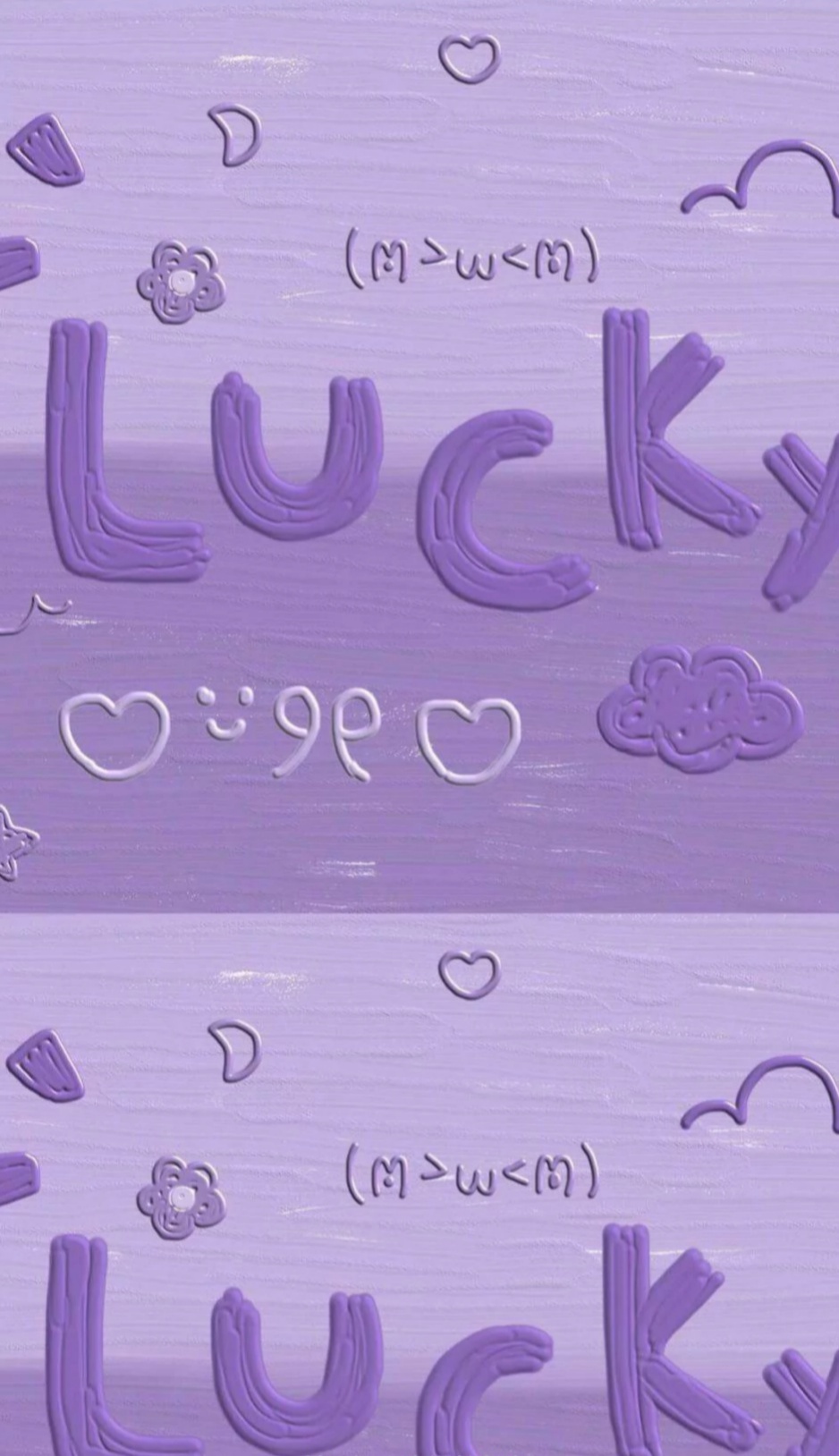 锁屏壁纸紫色系可爱图片