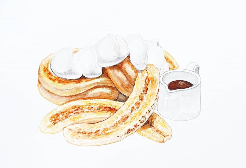 ins: camino91 手绘美食插画 - 堆糖,美图壁纸兴趣社区