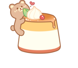 气泡名:熊熊布丁