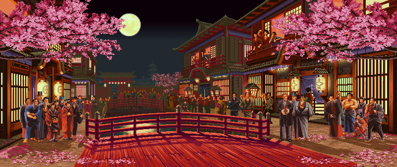 月华剑士游戏背景动态