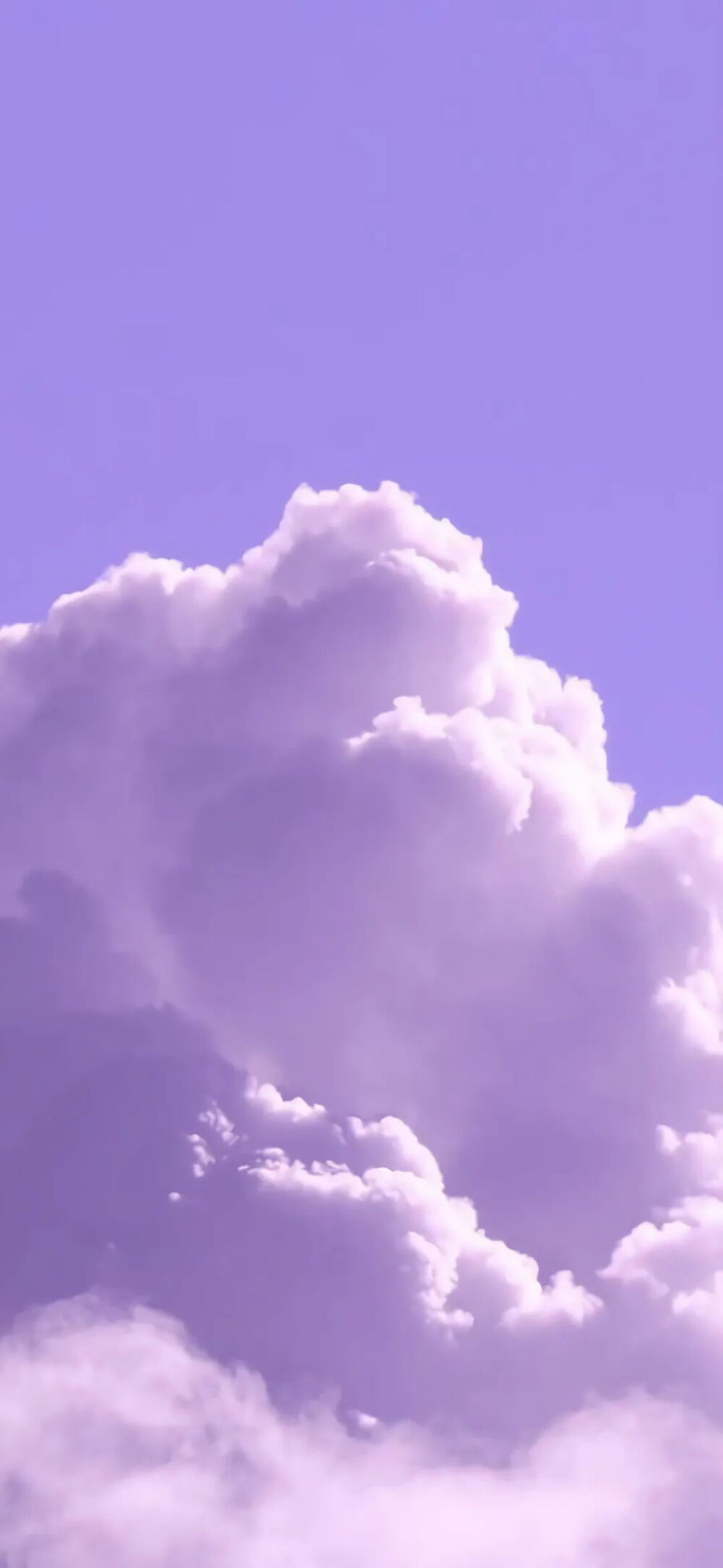 淡紫色梦幻天空壁纸图片