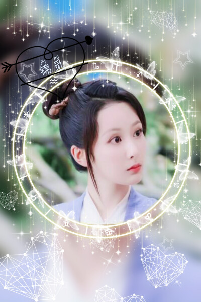 自制杨紫滤镜头像
