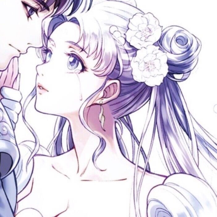美少女战士头像 情侣头像 星月cp