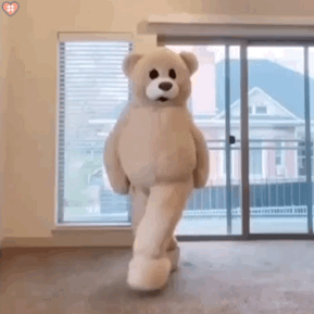 跳舞小熊表情包动图⑩