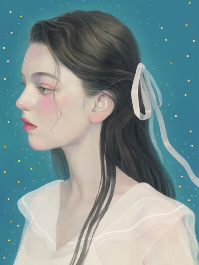 让人眼前一亮的少女插画师:nutdream