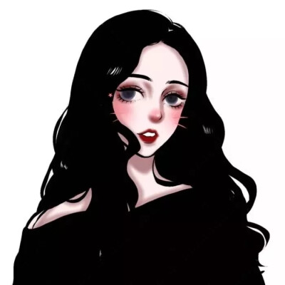 19女生头像|暗黑丧系|手绘
