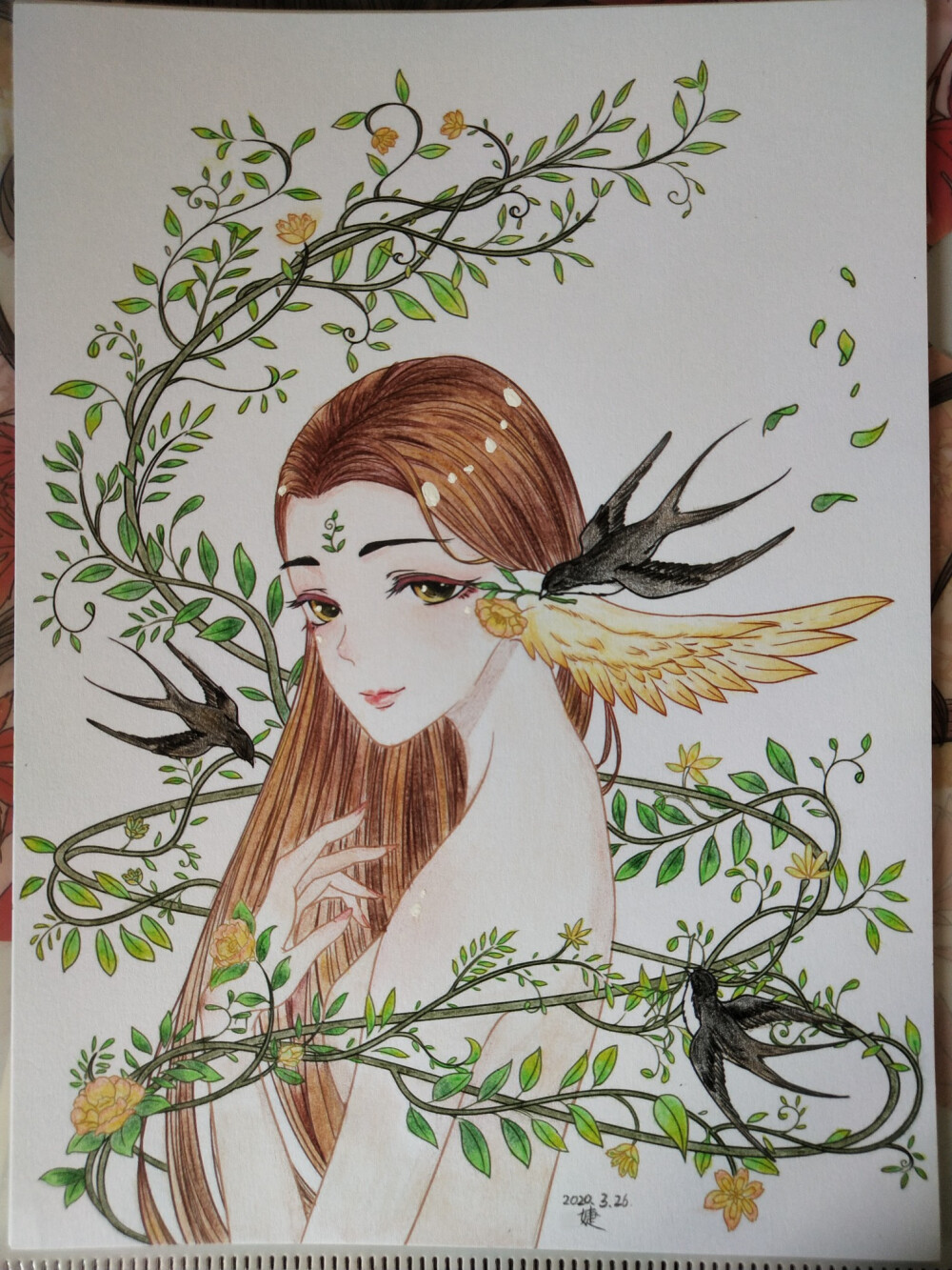 山海经梦神引春之句芒