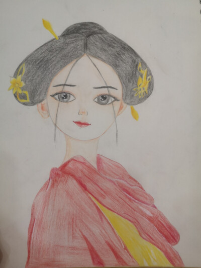 传闻中的陈芊芊你看了吗?快来手绘一个美丽又简单的三公主吧!