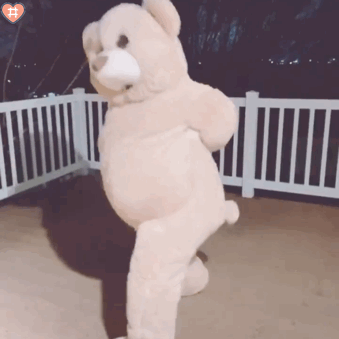 跳舞小熊表情包动图71