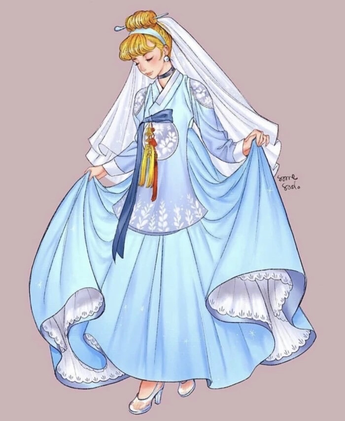 和服迪士尼公主