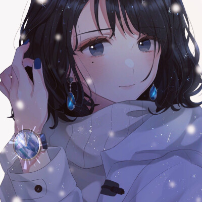 手绘 女 头像