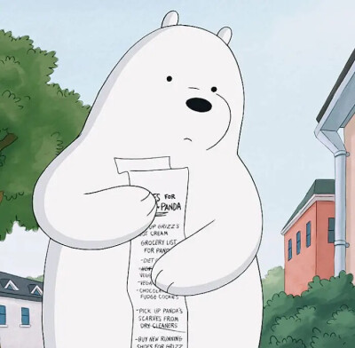 白熊表情包动漫图片