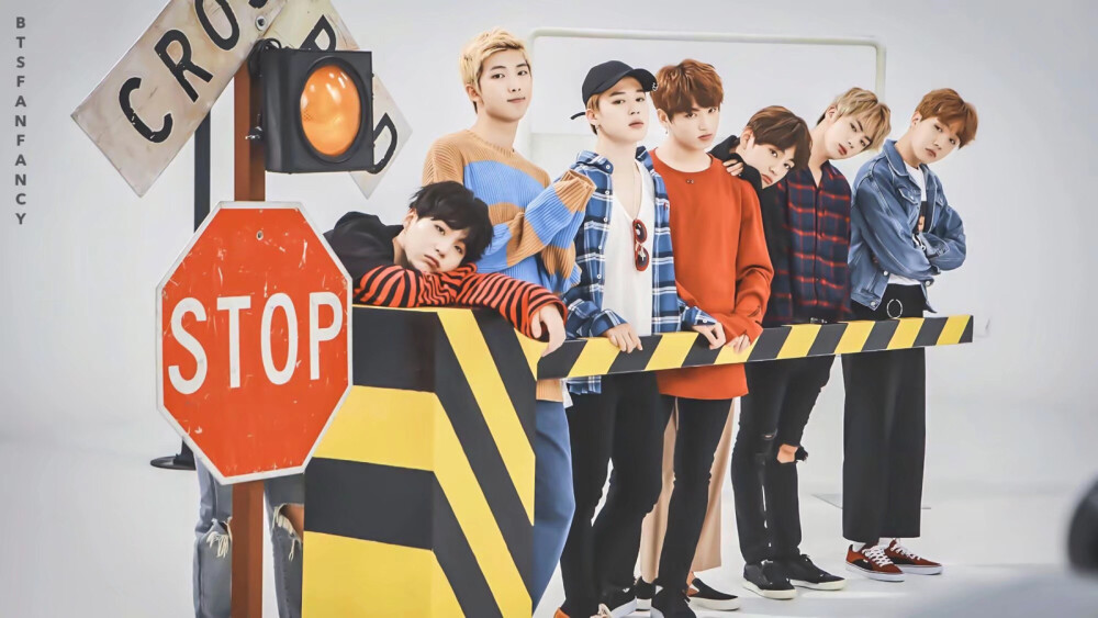 防弹少年团团体照bts