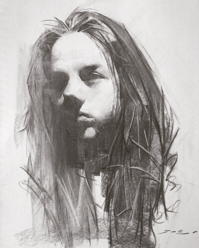 黑白灰对比强烈的图片