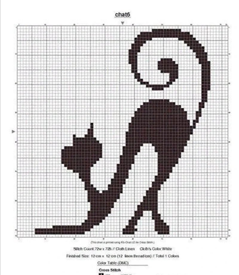 十字绣猫咪图案系列