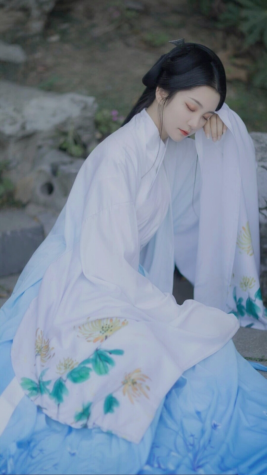 汉服,古风,写真,清新,唯美,女头,背景,壁纸,古风壁纸,古风背景,美女