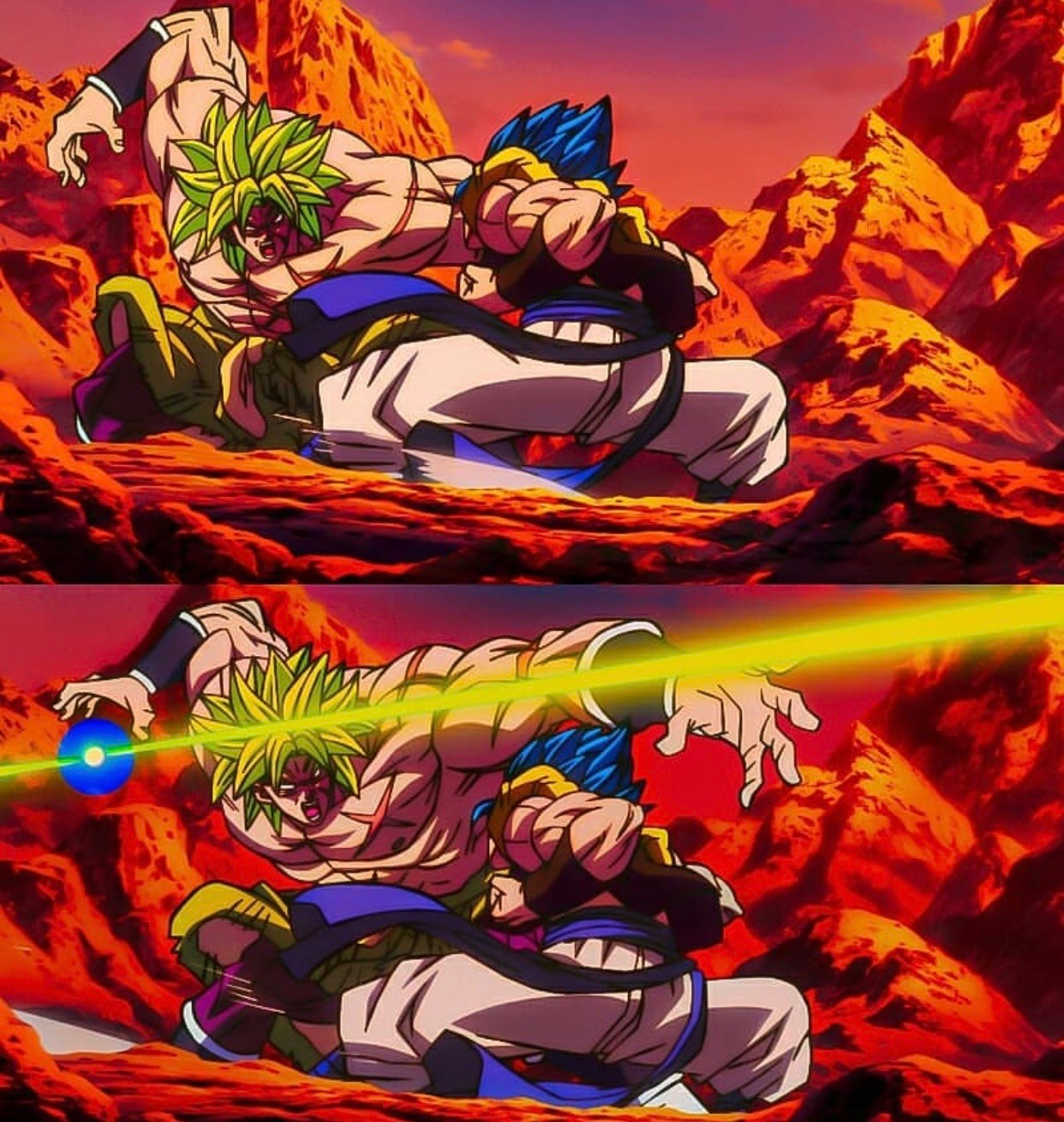 悟吉塔 vs. 布罗利