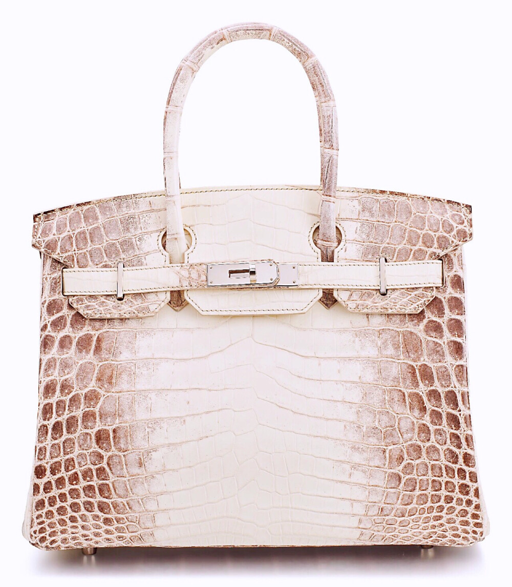 爱马仕罕见雾面白色喜马拉雅