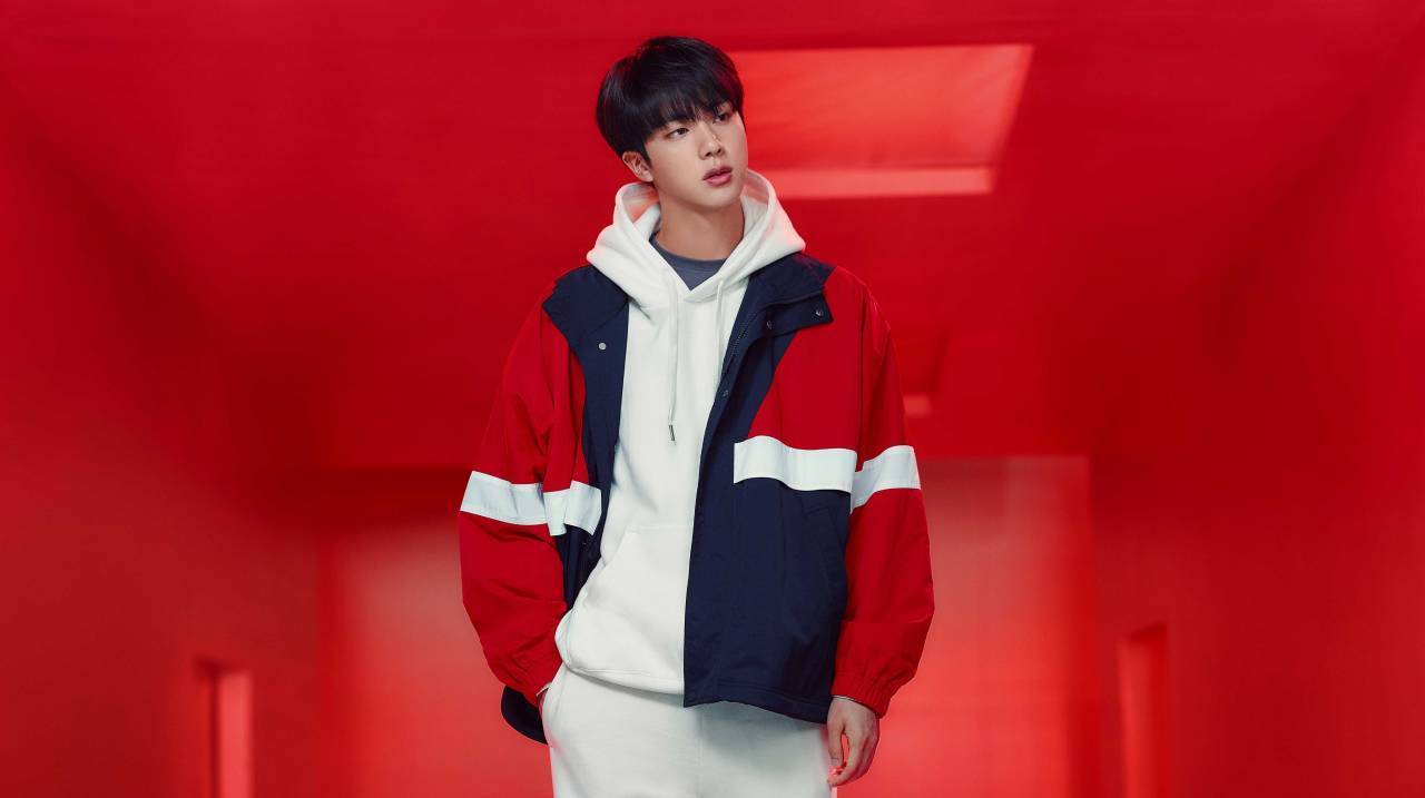防弹少年团 bts x fila