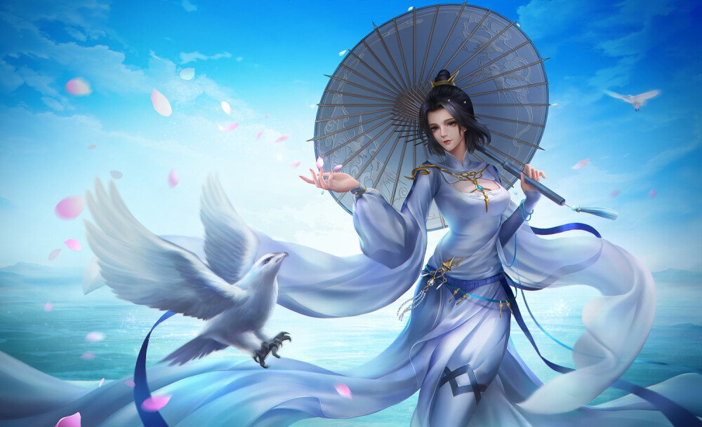 剑网3插画插画游戏原画wensquare原创作品站酷zcool