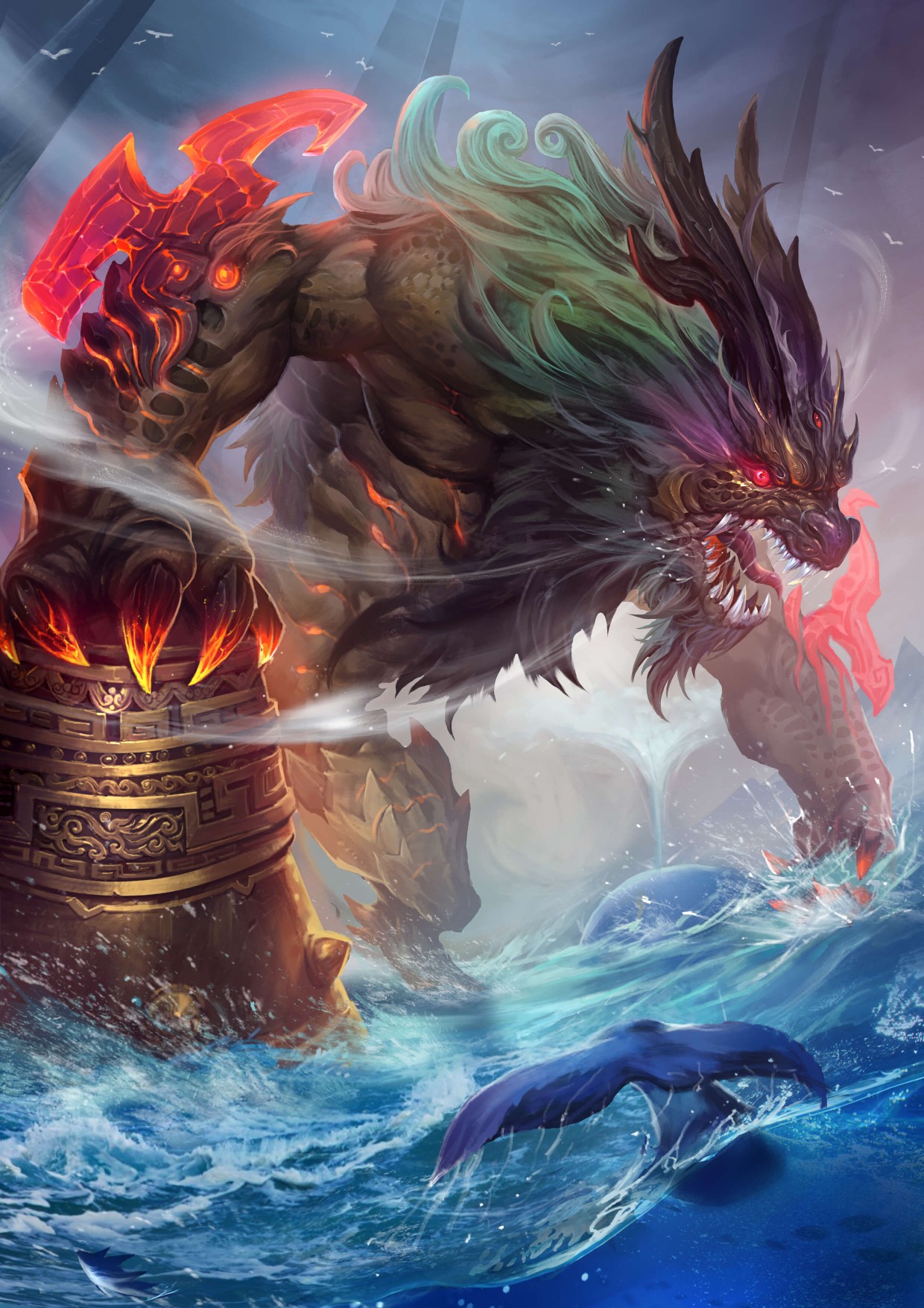 龙生九子(龙蛙)蒲牢